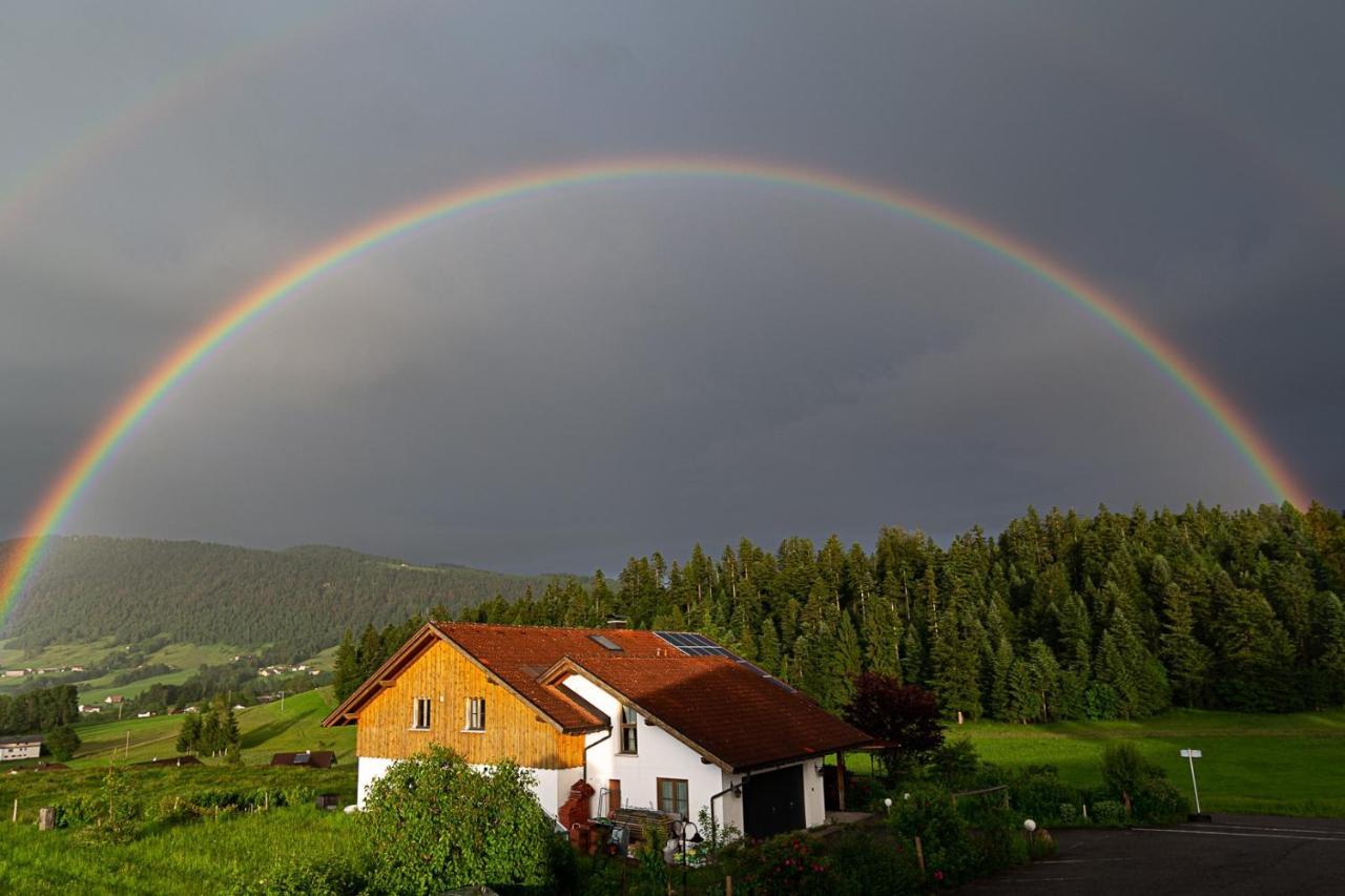Ferienwohnungen Pension Sonnblick Krumbach  Dış mekan fotoğraf